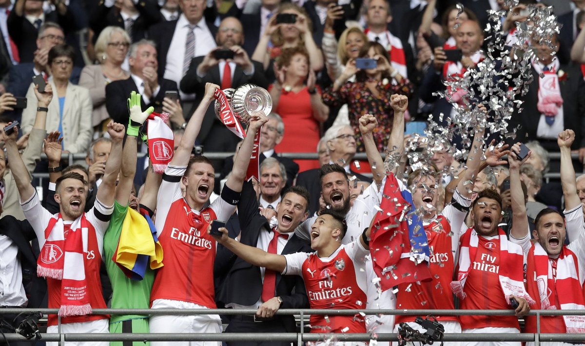 „Arsenal“ triumfas iškovojus Anglijos asociacijos taurę