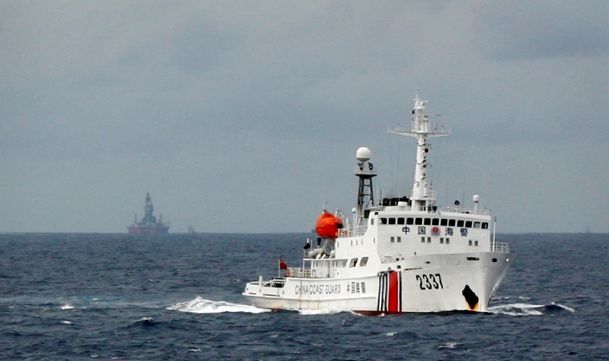 Kinijos pakrantės sargybos laivas