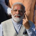 Narendra Modi atidavė balsą per Indijos rinkimų „superantradienį“