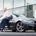 R. Meilutytė – jau prie prabangaus ketvirtos serijos BMW vairo
