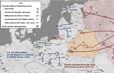 Rusijos ir NATO pajėgų išsidėstymai Baltijos jūros regione