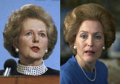 Netflix serialas The Crown. Premjerę Margaret Thatcher vaidina X failų žvaigždė Gillian Anderson