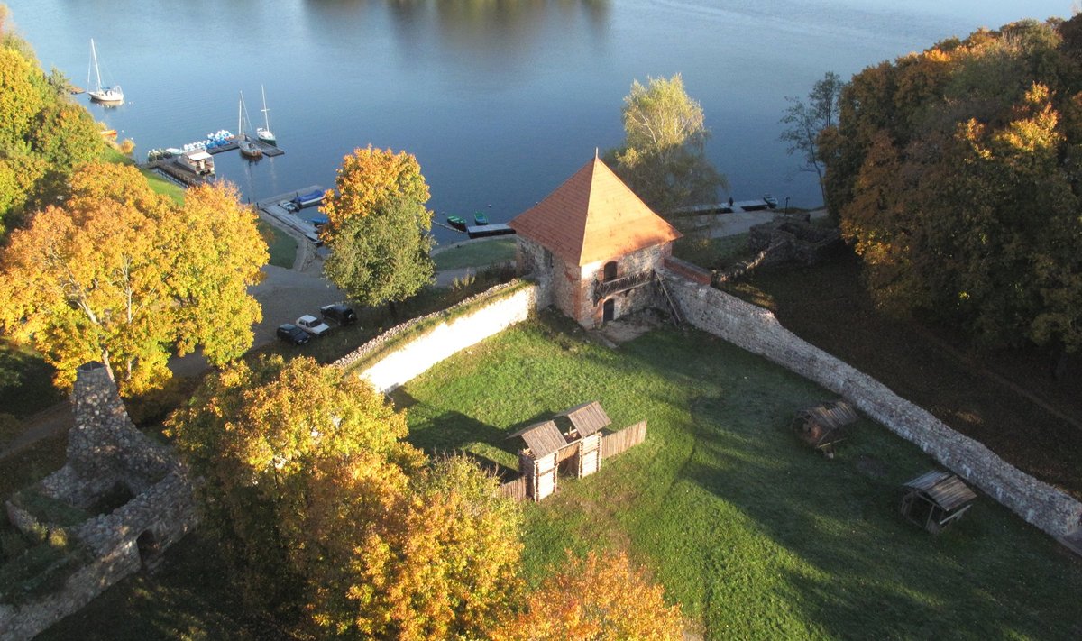 Trakų pusiasalio pilis (Trakų istorijos muziejaus nuotr.)