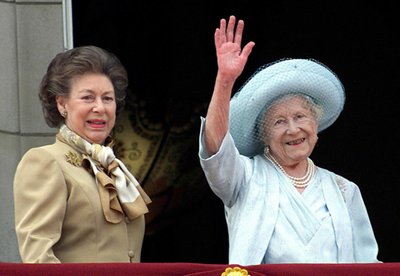 Princesė Margaret ir karalienė Elžbieta