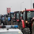 Traktoriais į Vilnių išvažiavę protestuotojai: sąžinė mūsų negraužia
