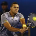 ATP varžybose Dubajuje - N.Djokovičiaus pergalė ir J.-W.Tsongos nesėkmė