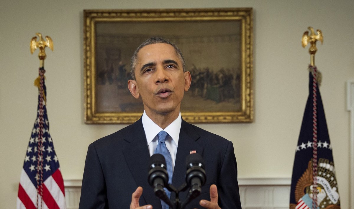 JAV prezidentas Barackas Obama praneša apie naują etapą santykiuose su Kuba