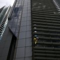 Maniloje suimtas į dangoraižį įkopęs prancūzų „žmogus voras“