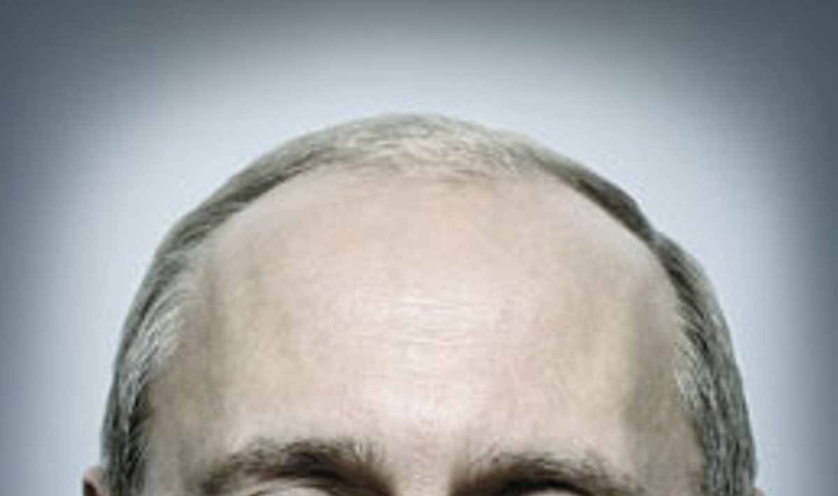 Vladimiro Putino portretas ant žurnalo „Time” viršelio