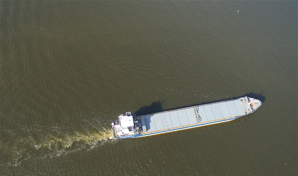 A ship in Baltic Sea