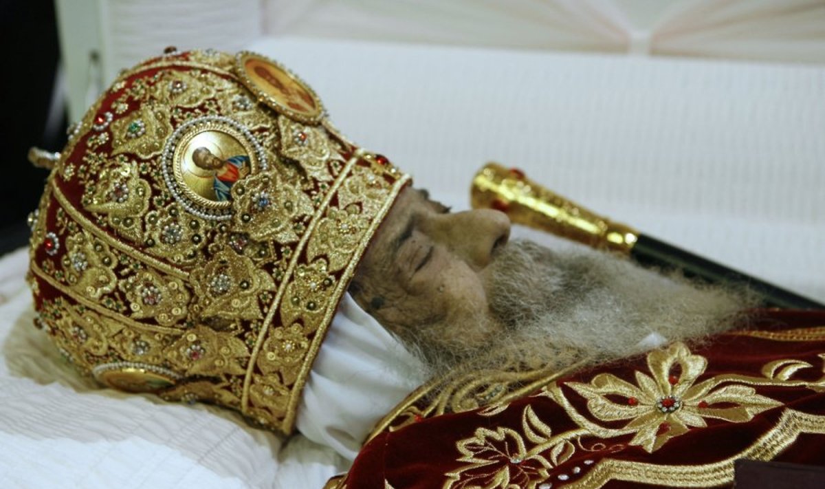 Atsisveikinimas su koptų popiežiumi Shenuda III