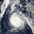 Bermudų salose siaučia uraganas „Gonzalo“