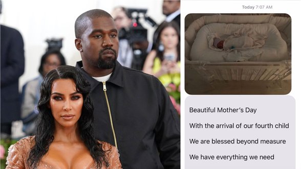 Kim Kardashian tradicijų nelaužo: ketvirtai atžalai išrinko ne mažiau keistą vardą, nei kitiems trims savo vaikams