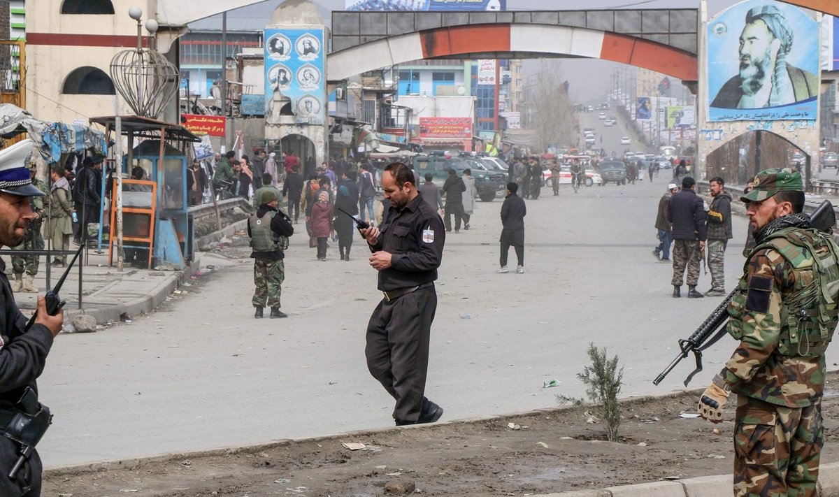Per ceremoniją, kurioje dalyvavo Afganistno premjeras, kilo šaudynės