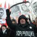 Maskvoje į gatves išėjo tūkstančiai protestuotojų