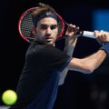 R. Federeris toliau pergalingai žygiuoja baigiamajame sezono vyrų teniso turnyre