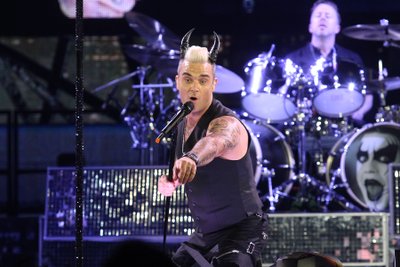 Robbie Williamso koncertas Kaune