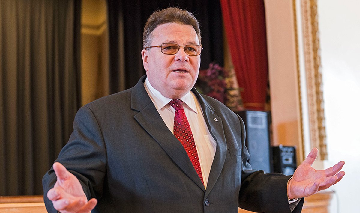 Foreign Minister Linas Linkevicius    Photo Ludo Segers