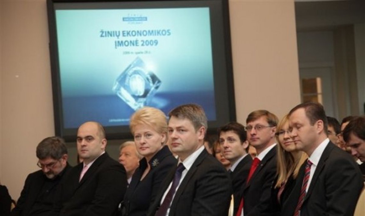 Žinių ekonomikos įmonės 2009 apdovanojimai