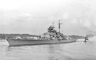 Nacių milžinas "Bismarck'as"