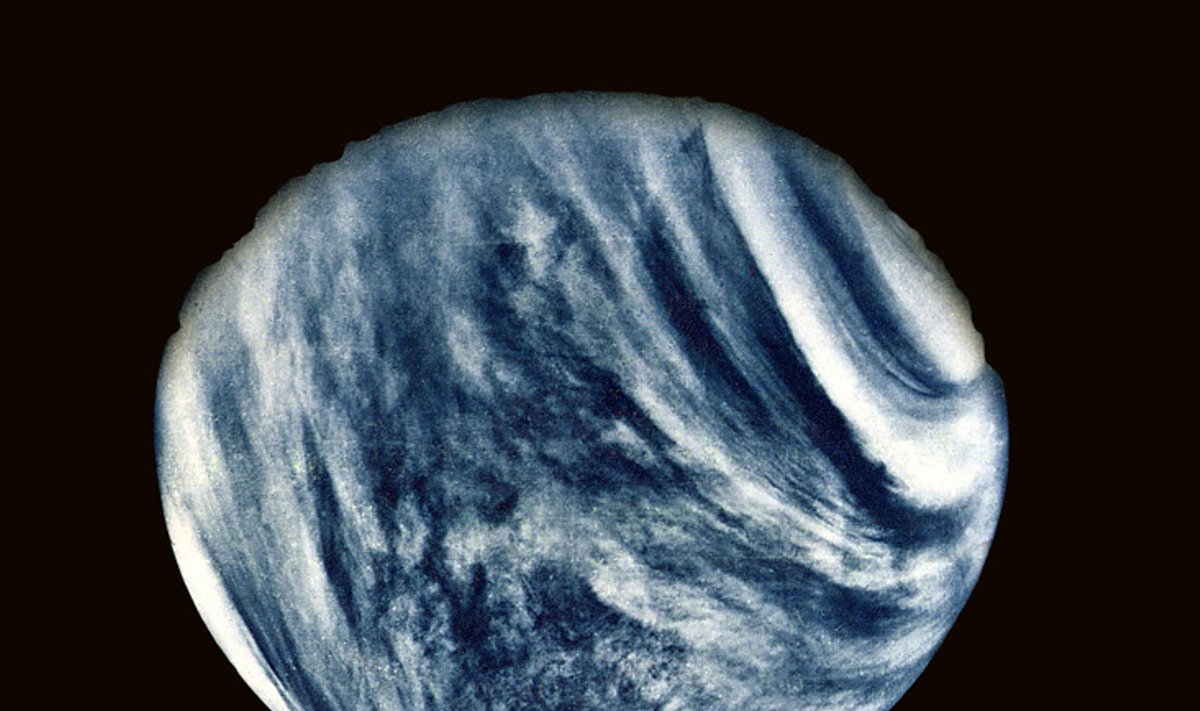 "Mariner" zondo nufotografuota Venera