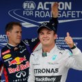 N. Rosbergas: S. Vettelis dažnai matys mano bolido galą