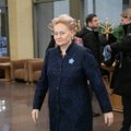 Grybauskaitė: visiems vakariečiams Zelenskis yra didžiulis pavyzdys