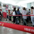 Barselonos oro uoste streikuos Ispanijos oro linijų darbuotojai