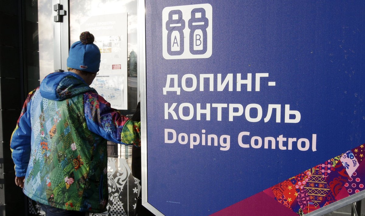 Dopingo kontrolė Rusijoje