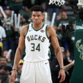 Į vieną krepšį: Milvokyje dominavę „Bucks“ nepaliko jokių vilčių „Raptors“ krepšininkams