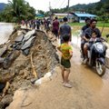 Per potvynius, nuošliaužą Indonezijoje žuvo 18 žmonių, penki dingo