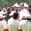 Britų karališkoji pora Indijoje mėgavosi kriketu ir Bolivudu žvaigždžių draugija