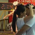 Tailande septynios poros pagerino ilgiausio bučinio rekordą