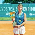 Lietuvos teniso čempionės titulą susigrąžino Bubelytė