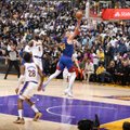 „Nuggets“ atsidūrė maksimaliai arti NBA finalo – trečią kartą iš eilės patiesė „Lakers“