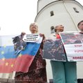 В Литве прошла акция в поддержку российских протестов