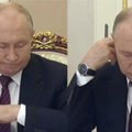 „Kas vyksta?“: vaizdo įraše – sutrikęs Putinas
