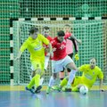 Trečiame Lietuvos „Futsal A lygos“ ture – pirmos pergalės ir aikštelėje kunkuliuojančios aistros