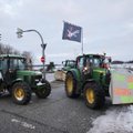 Vokietijoje – didžiuliai ūkininkų protestai: traktoriai per piko valandą sukėlė chaosą visos šalies keliuose