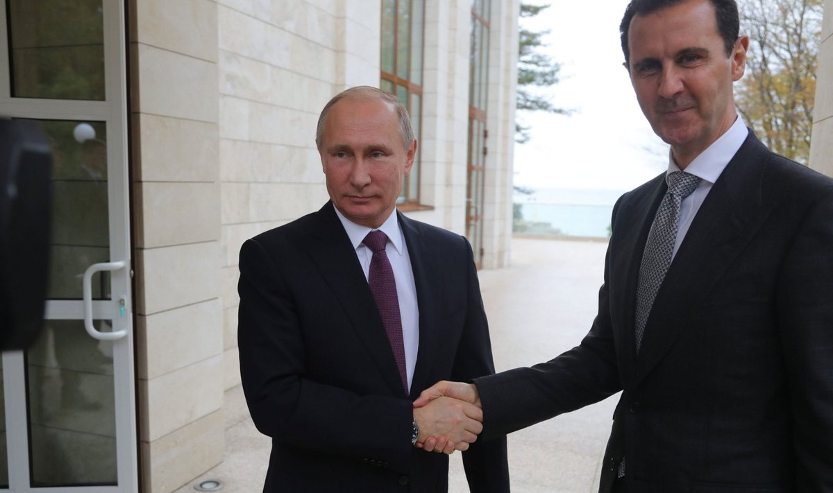 Vladimiras Putinas, Basharas Al-Assadas
