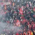 Prancūzijoje prasidėjo dar viena darbuotojų streikų savaitė