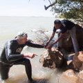 Didžiausią Etiopijos ežerą perplaukęs V.Urbonas: baisiausia buvo šalia plaukiantys krokodilai ir begemotai