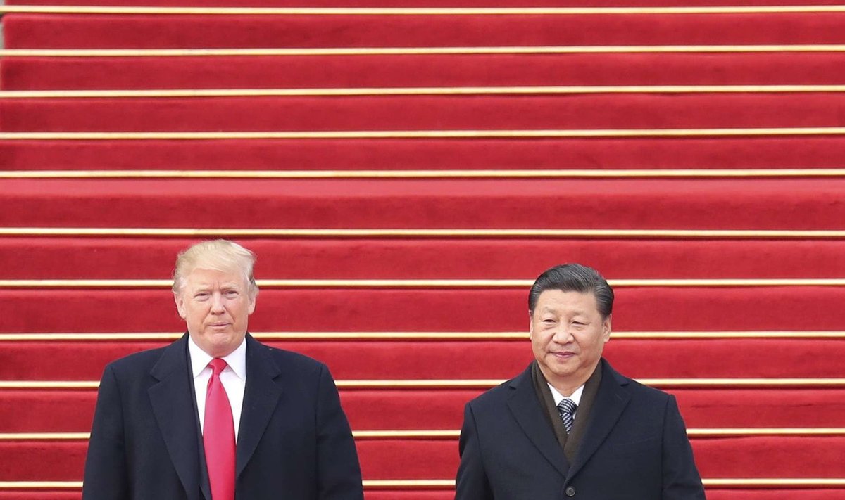 Donaldas Trumpas, Xi Jinpingas