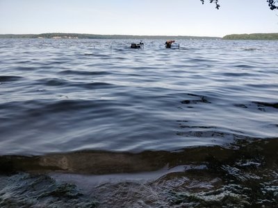 Akimirka iš žūklės Kauno mariose