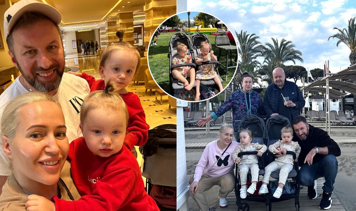 Elenos Puidokaitės-Bruzgulienės šeimos atostogų Turkijoje akimirkos