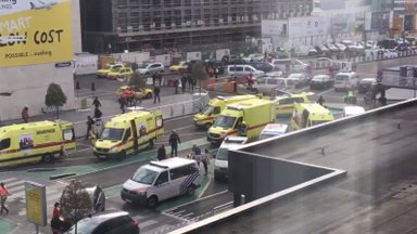 Puste niebo nad Brukselą po ataku terrorystycznym