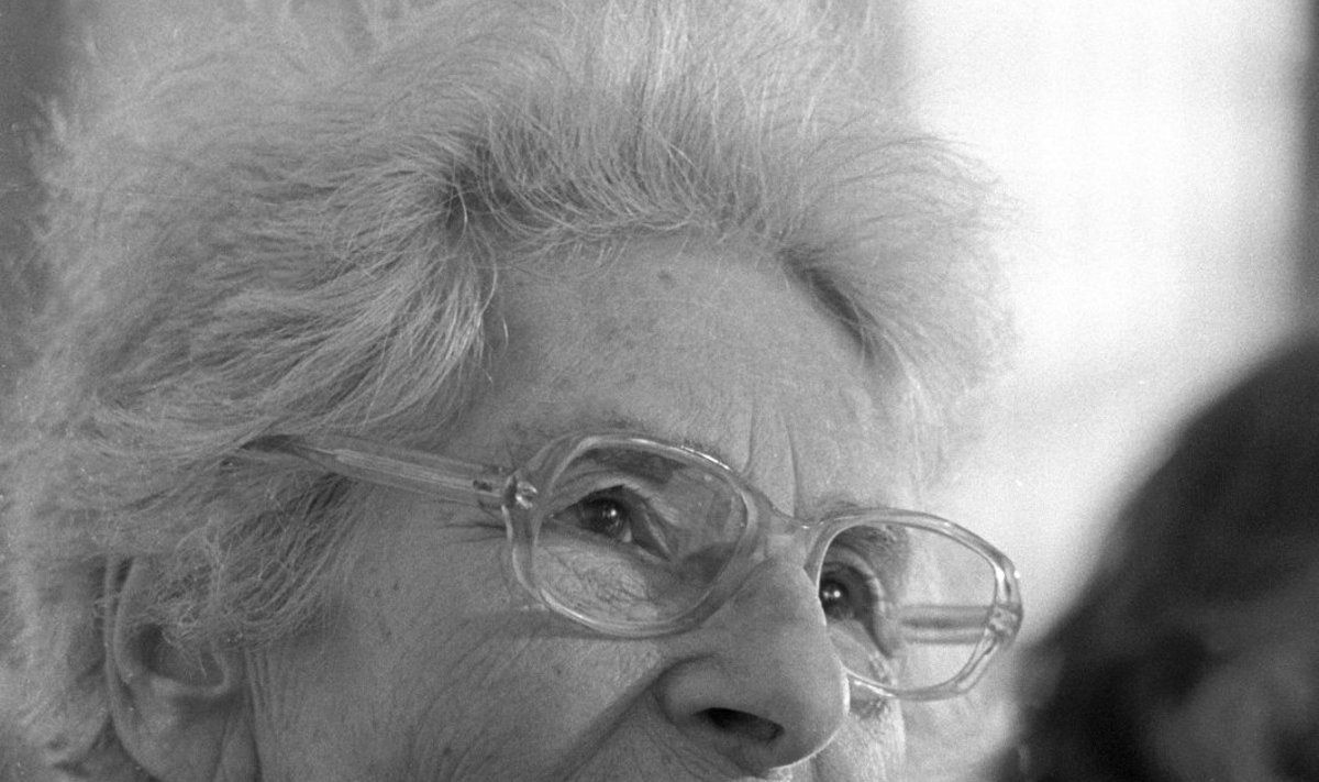 Rašytoja Ruth Werner (Ursula Kuczynski), 1982m.