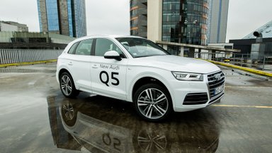 „Audi Q5“ testas: kaip kartelė keliama aukščiau