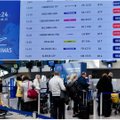 Хаос в аэропортах не обошел стороной и Литву: фиксируют массовое опоздание самолетов