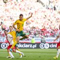 Lietuva po abejotino baudinio pralaimėjo Lenkijai draugiškas futbolo rungtynes